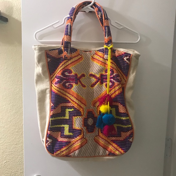 america and beyond beach bag